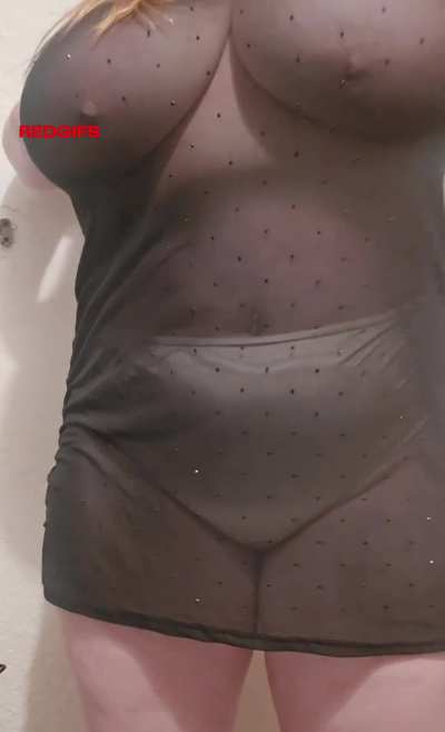 I like clothes that you can see right through