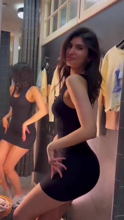 When a girls feels confident