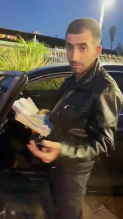 my dad was on the way to work at 6am until this drunk driver from partying hit his car