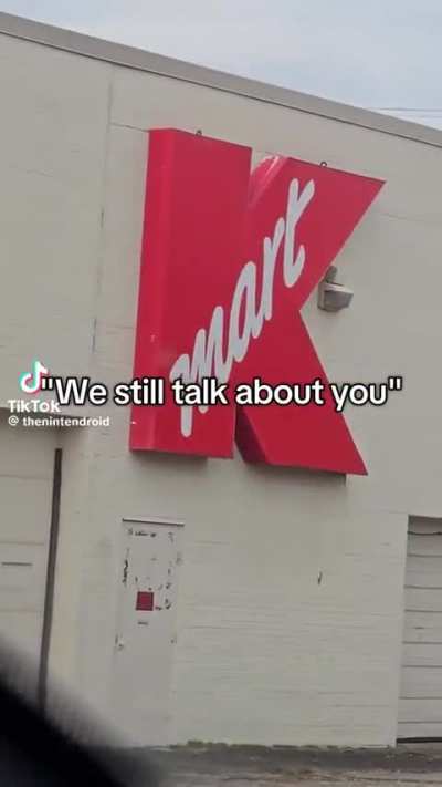 😢 “we still talk about you”