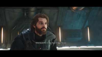 With all due respect senator, you're not the only one wearing a cape around here