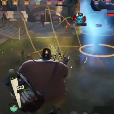 Just taking care of my lane