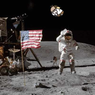 Lost footage of Amelia Watson during Apollo 11 Landing