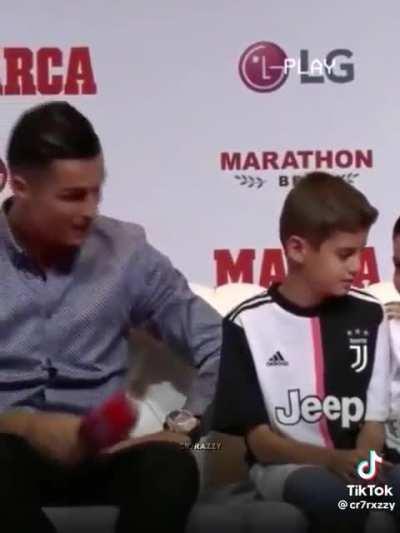 The feels.. Us too Ronaldo 