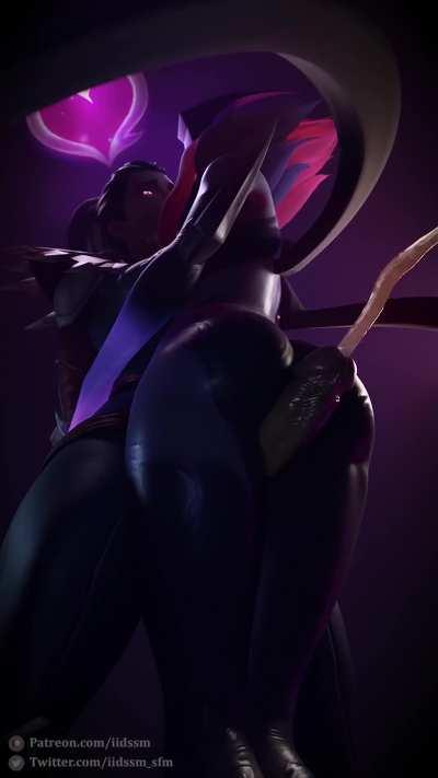 Eve and Vayne by iidssm