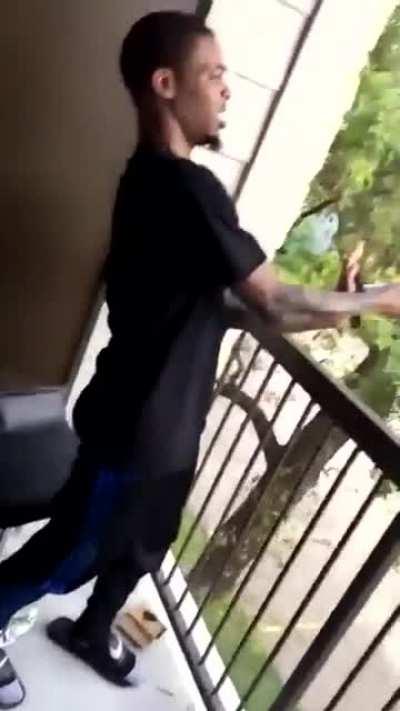 WGCW Using Fireworks on a Balcony? [Swearing]