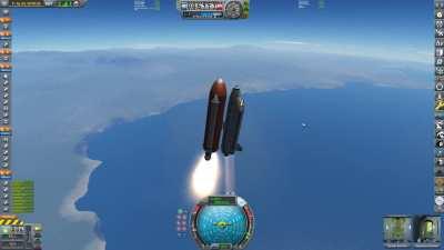 Can someone tell me why parts of my shuttle keep exploding when staging?