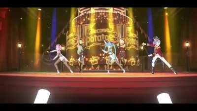 In Becoming Potatoes's MV, everyone twirl twice during the chorus except Nene who's only twirl once