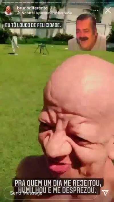 i wanna drop kick this big head lumpy walking dolphin 😂😂