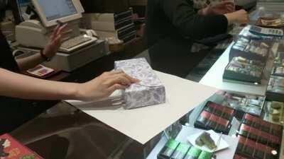Japanese gift wrapping