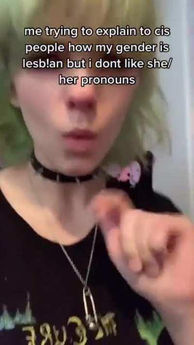 I'm sorry but lesbian isn't a gender, it's a sexuality for women loving women.