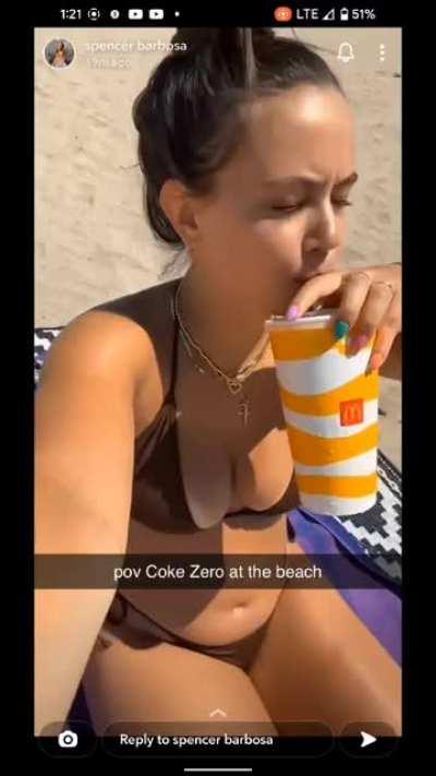 Full body! New brown Bikini