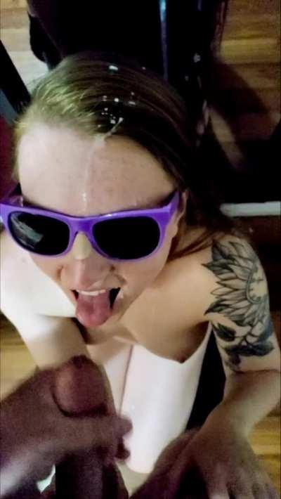 My face getting blasted yesterday. What you guys think? 🥺👉👈