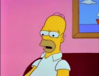 My favourite episode is the one where Homer thinks of a rhyme for 