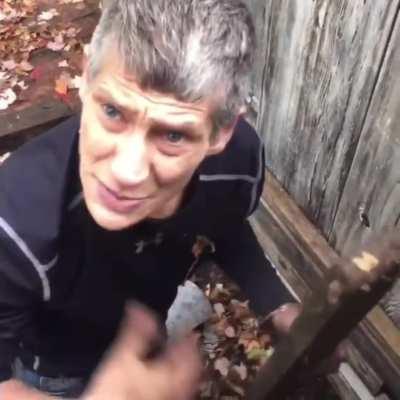 My side of the fence!