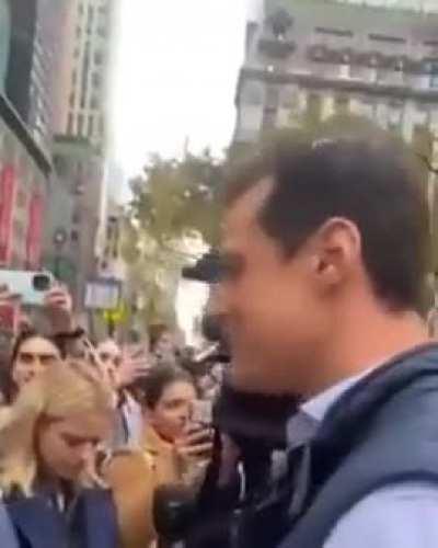 The report chose the wrong man, smartest respond for propaganda questions. 