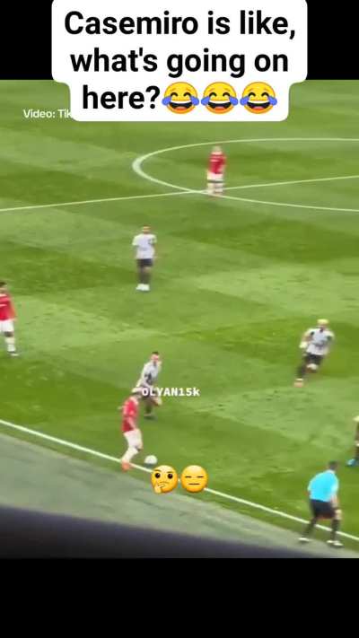 Casemiro blessed with seeing lord Antony’s dribbling up close