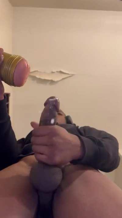 Get on your knees and swallow my cum 