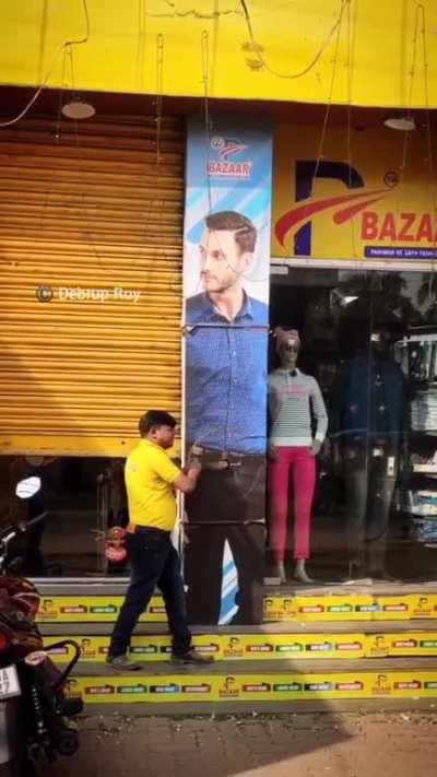 i am not sure placement of the handle was mistake or done to piss off owner