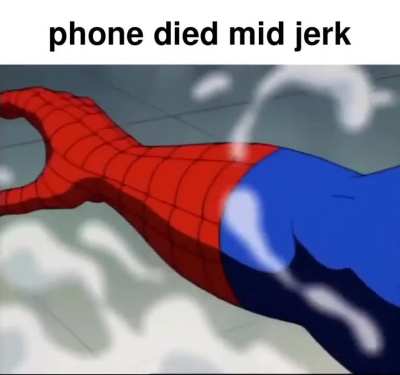 I should've been paying attention to my battery (does this count as being a degen)