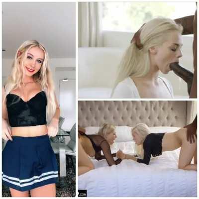 Techno Beat BBC TikTok Blonde Porn GIF by panda94