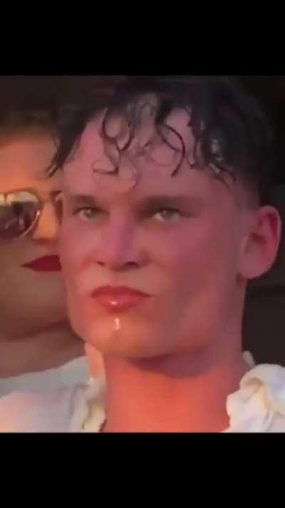 Dude is focused on something