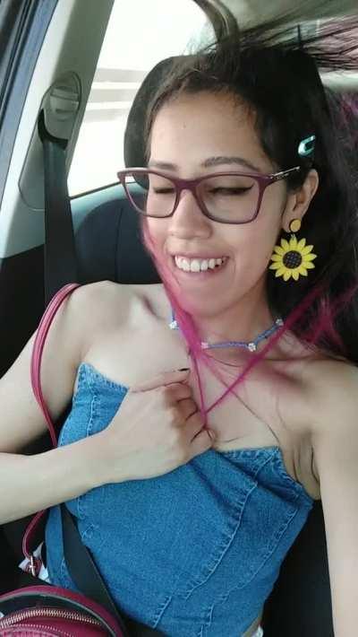 This car is carrying Mexican boobs