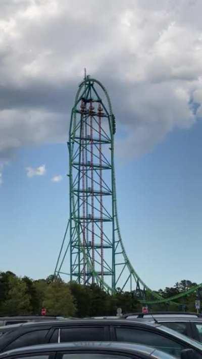 [Kingda Ka & Zumanjaro: Drop Of Doom] are now permitted to run together with humans.
