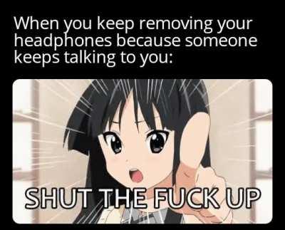 Please just stop talking