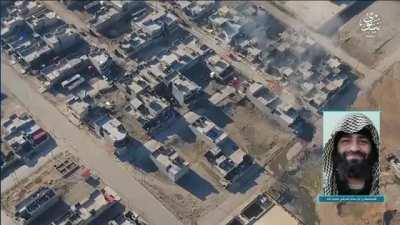 ISIS suicide vehicles detonating Iraqi army. date unknown, Iraq.