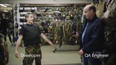 When QA takes a shot at Developer Releases