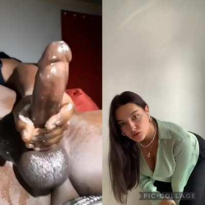 Busty girl teasing BBC until he cums 🥵