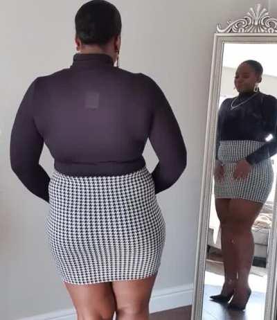 Busty BBW Date Night Try on