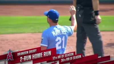 [Highlight] Brandon Drury with his 2nd HR of the game! Hes on fire!