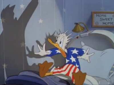 pati donald duck natakot 