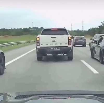 When your peeper is really small so you have to show off your alpha dominance by hitting nice cars with your big twuck