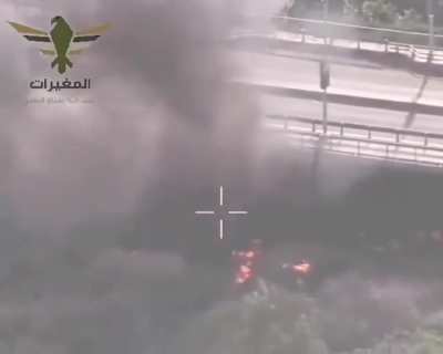 Sudanese Army FPV drones targeting RSF rebels under bridges and near buildings
