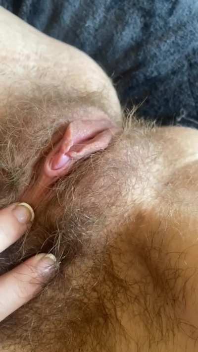 My hair will tickle your nose while you’re sucking my clit