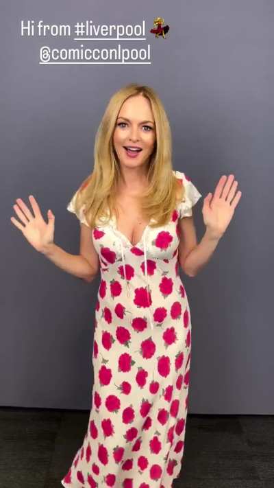 “Hi from Liverpool Comic Con” IG 11/16/2025