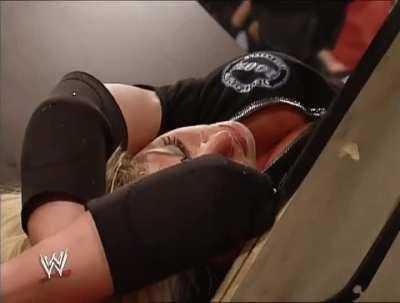 Trish Stratus unconscious
