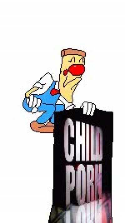 pizza from pizza tower dragging text up