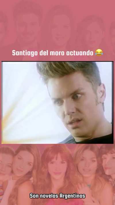 Santiago del Moro actuando