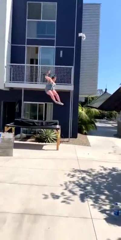 HMC while I jump off a balcony