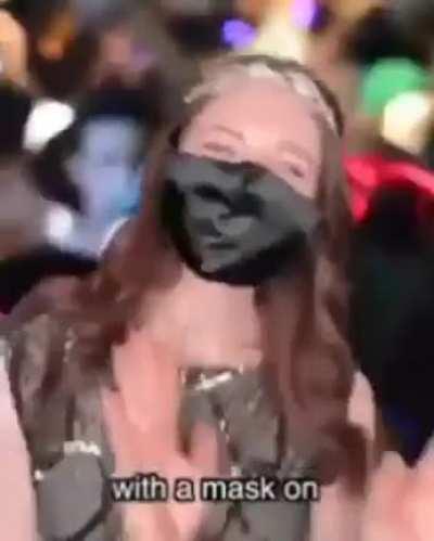 The covid cult strikes again with another absolute dumpster fire of a song.