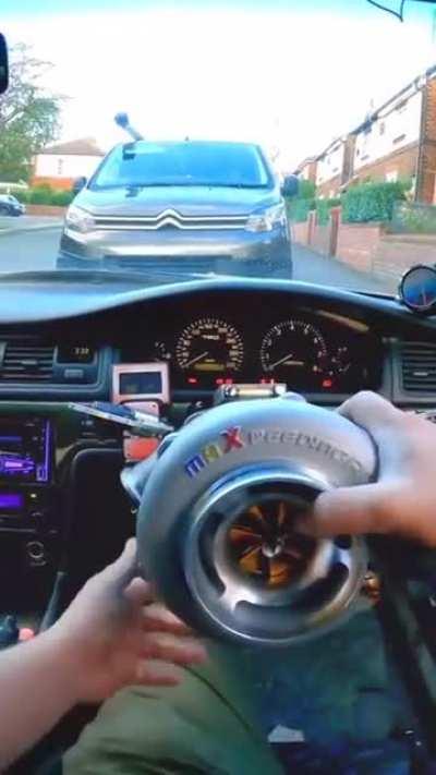 Установил турбину