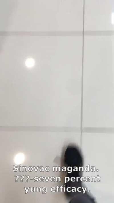 Anti-Pfizer, Pro-Sinovac PROPAGANDA at SM Vaccination Center