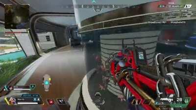 Me and my friend used the glitched trident to launch ourselves in to Hammond labs