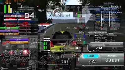 Getting the hang of drifting.