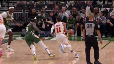 [Highlight] John Collins on the backboard oop: 