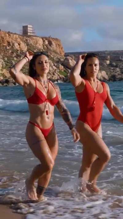 Celia Gabbiani and Melody Andréani